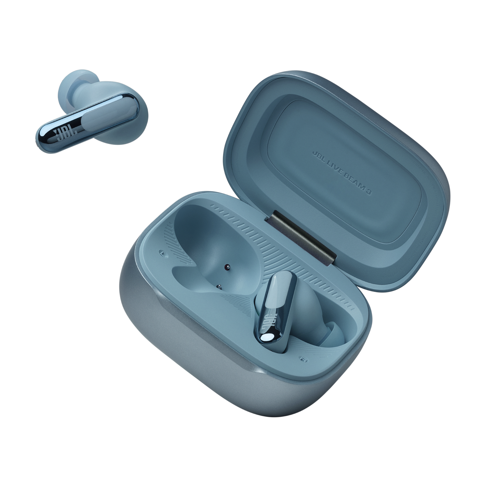 Live Beam 3 - Blue - True wireless noise-cancelling closed-stick earbuds - Detailshot 8